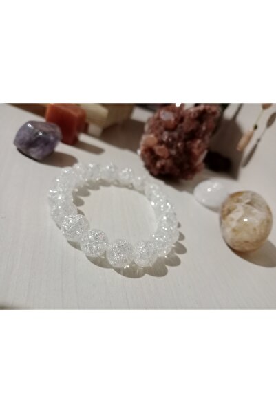 EL YAPIMI 10mm şifalı necef taşı & 100%100 doğal taş - Elastik ipli