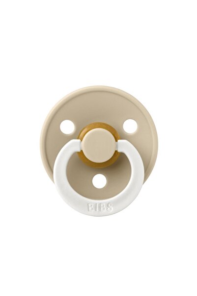 NW NessiWorld Bibs Color Rubber Pacifier 6-18 Months Vanilla Glow