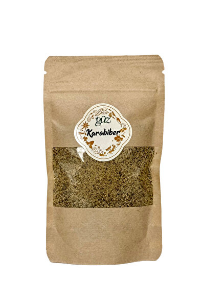 Toz Karabiber 45 g – Taş Değirmende Taze Öğütülmüş, Katkısız