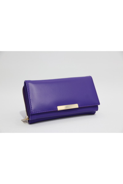 SHIKIRTI Large Size Women's Wallet with Zipper Closure and Card Holder Section