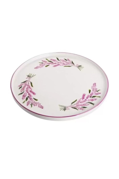 SepetBudur Lilac Lavender Serving Plate 1 Piece Royaleks-BLS2351
