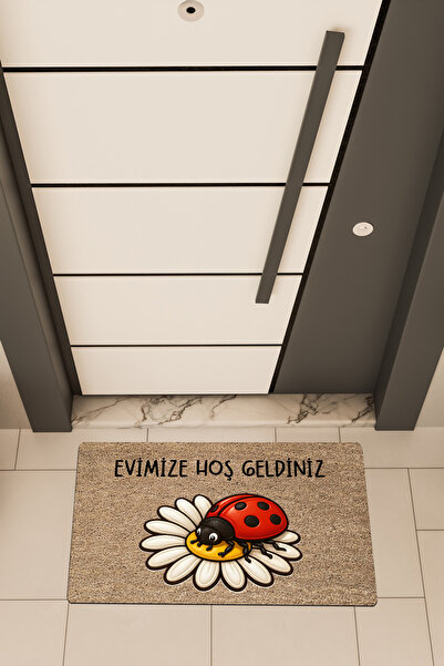 Dormot Υψηλής ποιότητας ψηφιακή εκτύπωση σε καφέ χρώμα, χαλάκι πόρτας με θέμα...