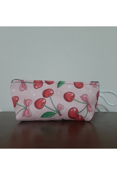 OWLBAG COMPANY حامل أقلام على شكل كرز من OWL BAG - حقيبة مكياج