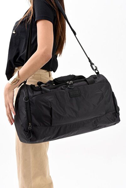 H&D COLLECTİON 571 Large Size Multi-Compartment Hand and Shoulder Bag Suitable for Sports and Daily Use 9H