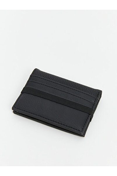 LC Waikiki Create Your Style from Uzg Store |   Leather Look Men's Card Holder