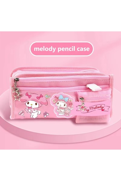 Kawaii Suport pentru stilouri multifuncțional cu capacitate mare My Melody