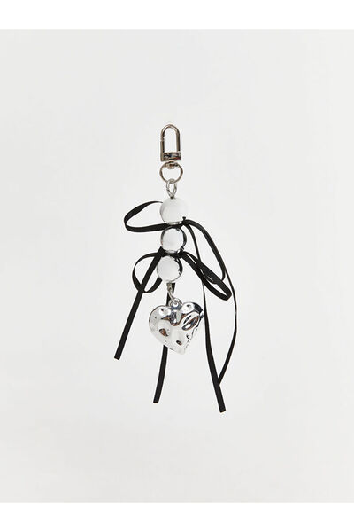 LC Waikiki Sparkling Selections from Shining Store |   Women's Bag Charm with Bow Detail