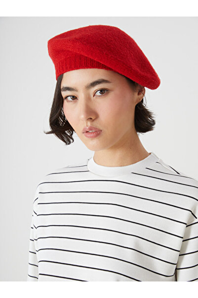 LC Waikiki Sparkling Choices from Shining Store |   Knitwear Women's Painter Hat