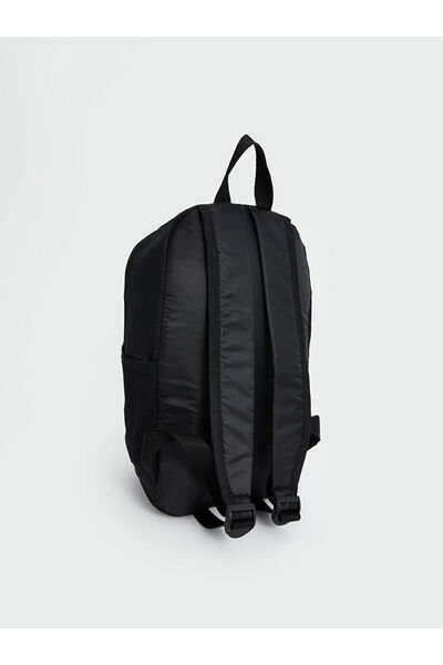 LC Waikiki Black Printed Men's Backpack