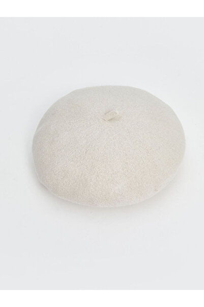 LC Waikiki Ecru Basic Women's Painter Hat