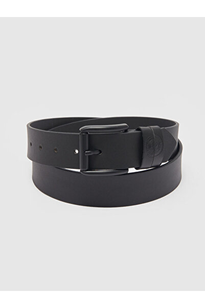 LC Waikiki Black Leather Look Men's Belt