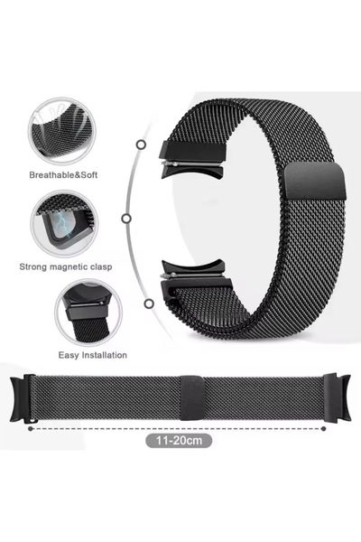 Cool Cold Huawei Watch 3 Gt Gt2 Gt2e Gt3 Gt4 Gt 5 Pro Se Metal (46mm) Uyumlu (22 mm) Paslanmaz Kordon