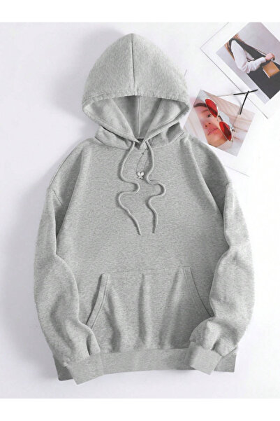 Marco Fresco Unisex Tiger Printed Hooded Cotton Sweatshirt Hoodie