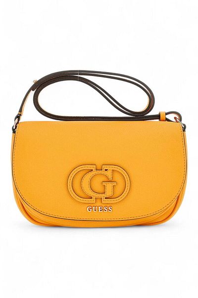 Guess Calebra Yellow Women's Crossbody Bag Hwbg9536021