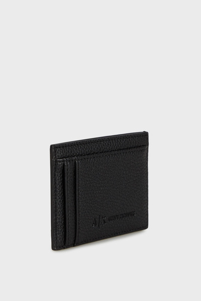 Armani Exchange Embossed Logo Printed Card Holder Men's Card Holder Xm000169 Af17211 Uc001