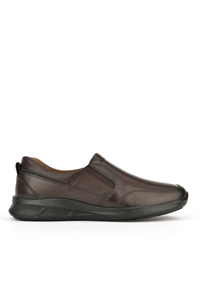 Ziya , Men's Genuine Leather Comfort Shoes 1531055Z1060 Brown