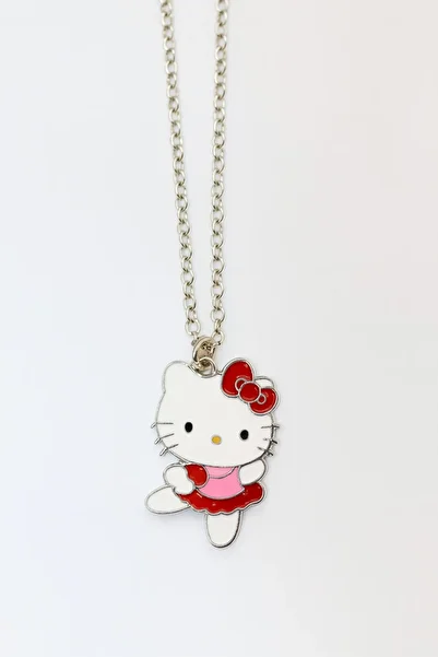 MakeWell Hello Kity Kuromi Figures Designed Chain Children's Necklaces