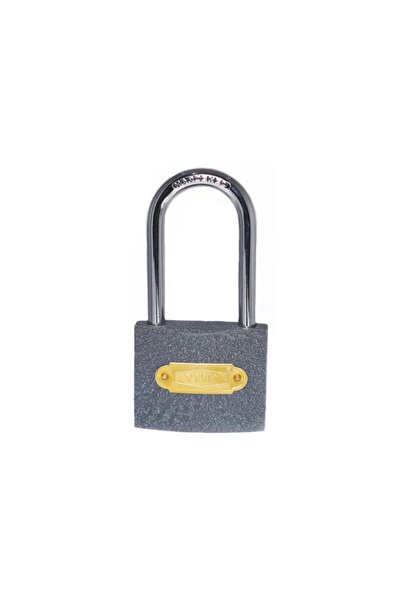 Toptan Bulurum Ymk Eco Gray Cast Long Hook Padlock 50mm