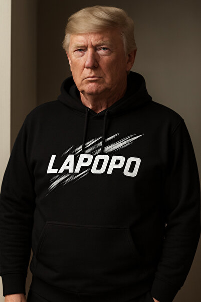 CLASSY.MODA LAPOPO Писано дизайн 3 нишки качулка с джобове качулка унисекс суитшърт