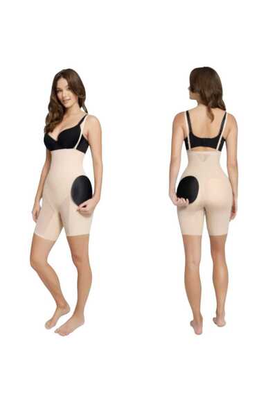 Fstyle Full compression garment with four pads on the sides and back to tighten and shape the body