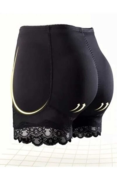 Fstyle شورت حشوات اخفاء الخفسات بعدد ٤ قطع اسفنج للجوانب والخلف