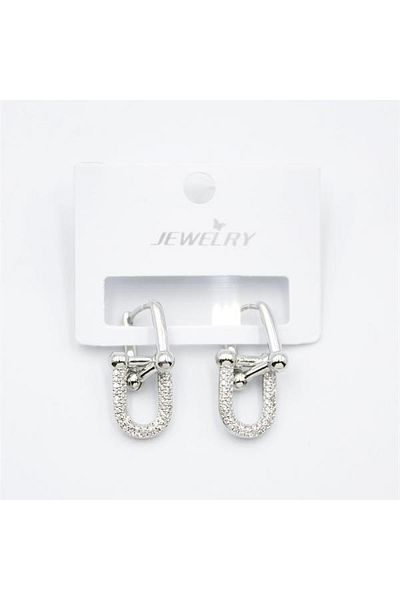 SepetBudur Tf Chain Earrings - Silver