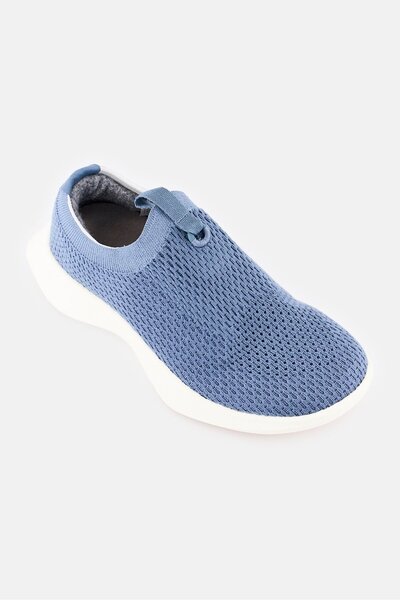Allbirds Women Tree Dasher Relay Slip On Running Shoes, Teal Blue