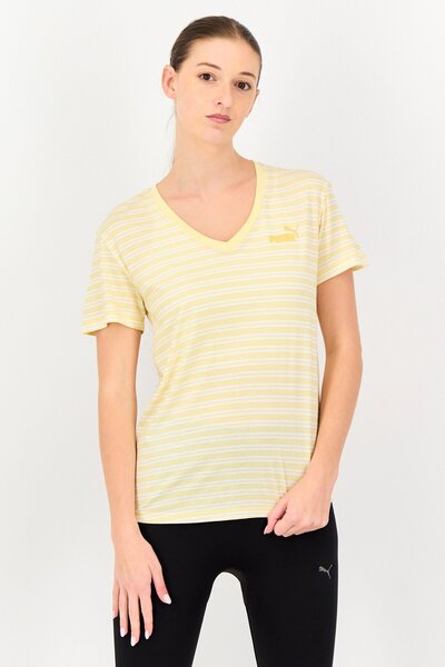 Puma Women Relaxed Fit Short Sleeve Outdoor T-Shirt, Multicolor