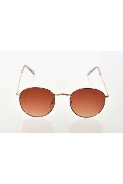 SepetBudur Yellow Metal Frame Sunglasses - Fashion Eyewear