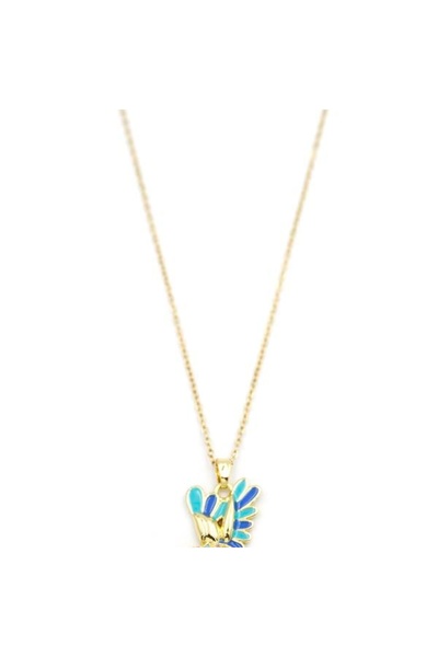 SepetBudur Hummingbird Necklace - Gold