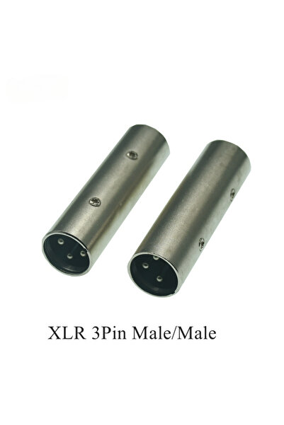 Choice11 قطعتان من موصل XLR 3 سنون M إلى M 3 سنون XLR أنثى إلى 6.35 مم ذكر أح...