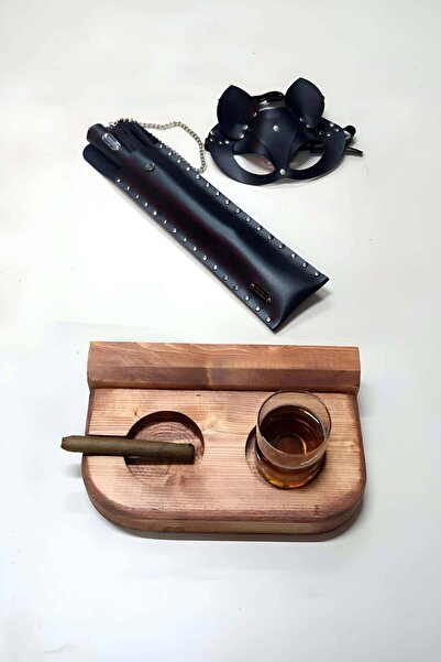 Genel Markalar Fantezi Set 3'lü - Kırbaç, Maske Ve Bardaklık - Küllük - Maste...