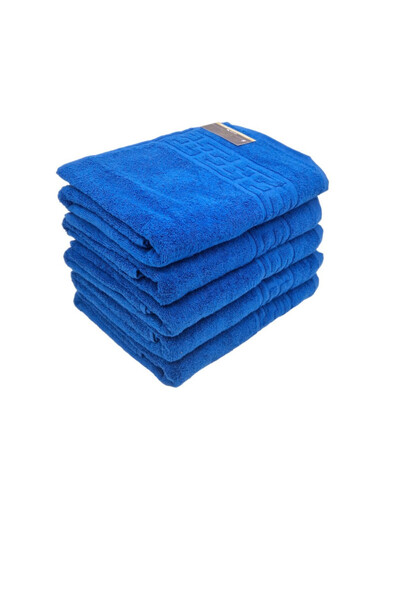 rotop Set of 4 Bath Towels, blue color