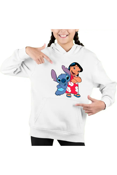 OEM Children's Hoodie Girls Lilo and Stich Friends