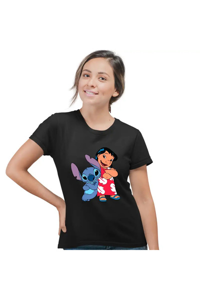 OEM Tricou Femei Lilo and Stich Friends