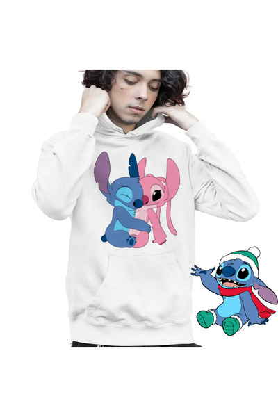 OEM Kids Boys' Stitch Angel Hug Hoodie