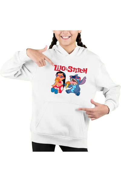 OEM Lilo Stitch Cool Vibes Kids Girls Sweatshirt