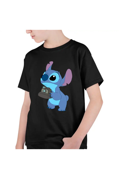 OEM Tricou Copii Baieti Stitch Fotograf