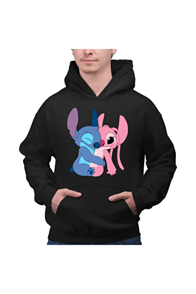 OEM Ανδρικό Φούτερ με Κούκλα και Ραφή Άγγελου