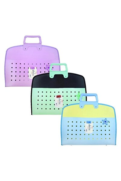 Abka Delic Seri 38X55Cm Resim Çantası Renkli (Kaışık Renk 1 Adet)