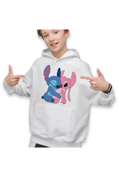 OEM Kids Boys' Stitch Angel Hug Hoodie