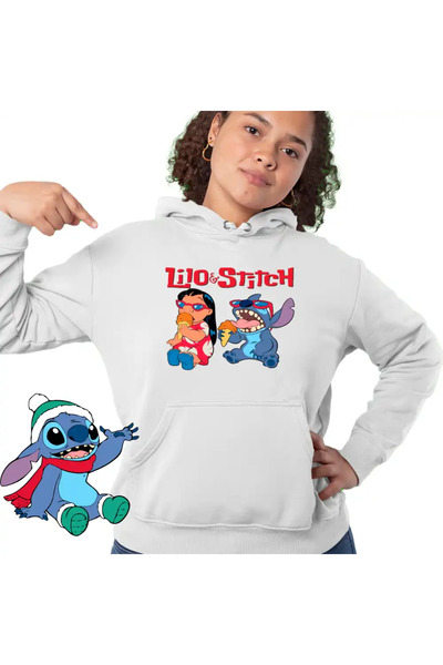 OEM Women's Hoodie Lilo Stitch Cool Vibes