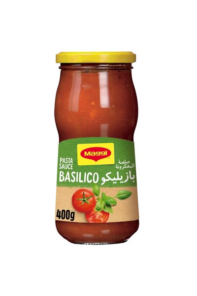 Maggi Basilico Pasta Sauce 400 g Tomato and Basil Sauce for Quick Homemade Italian Style Pasta Meals