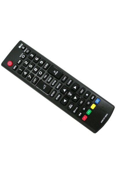 OEM Remote Control for LCD/LED, LG, AKB73715603, Q.MENU, black + Remote Stand, ElectriX, black