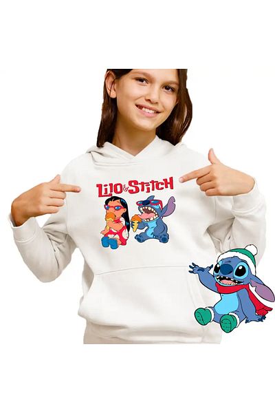 OEM Lilo Stitch Cool Vibes Kids Girls Sweatshirt