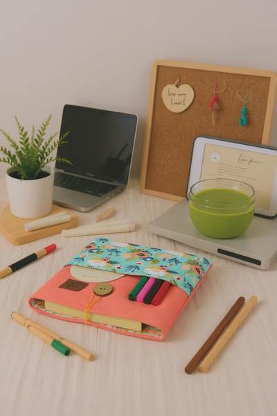 PUDUBAG Husă de carte cu modele colorate pentru copii și adulți