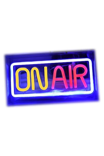 OEM Lumină decorativă LED neon multicoloră „ON AIR” 23x12.7cm