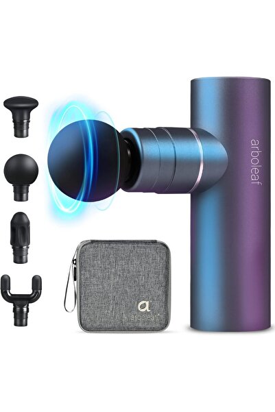 arboleaf مسدس تدليك صغير، جهاز تدليك عضلي عميق للأنسجة، مسدس تدليك للسفر، محمول