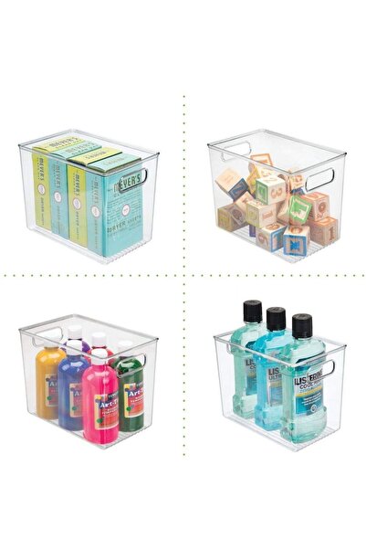 Gondol Food Storage Container, 24x8x15, Plastic Transparent