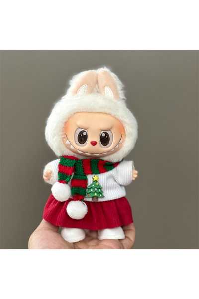 Choice لا دمية. لا أحذية 09 ملابس دمية ل 15-17 سم ملابس لابوبو قبعة عيد ميلاد...